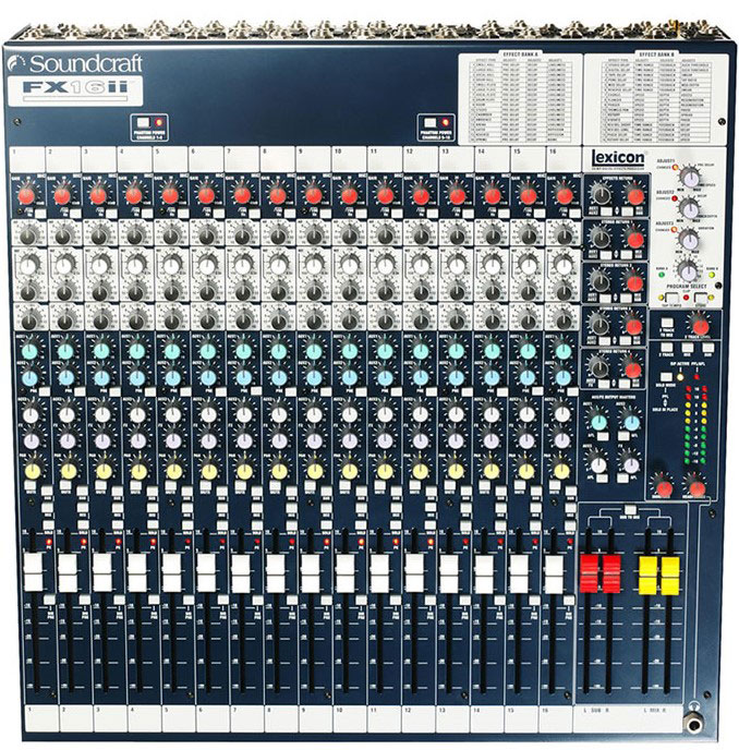 SOUNDCRAFT FX16II