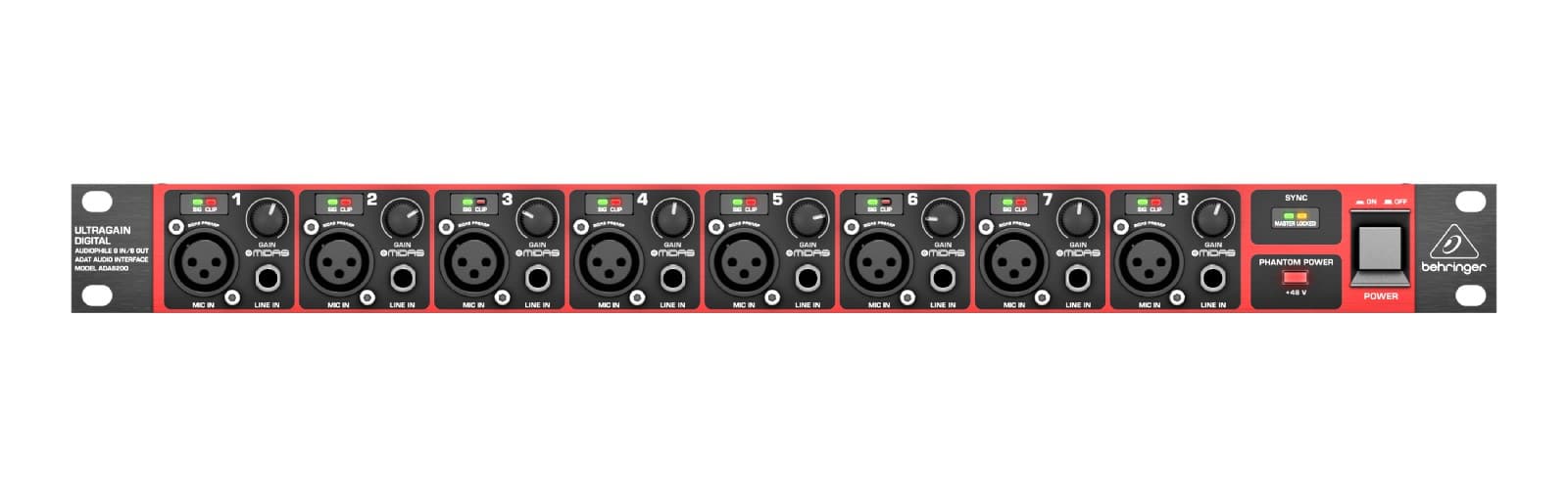 BEHRINGER ADA8200 ULTRAGAIN