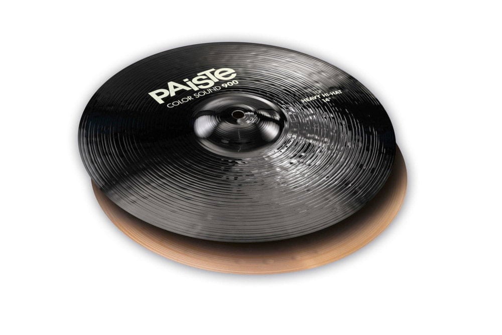 PAISTE HIHAT BEKKENS 900 SERIE COLOR SOUND BLACK 14