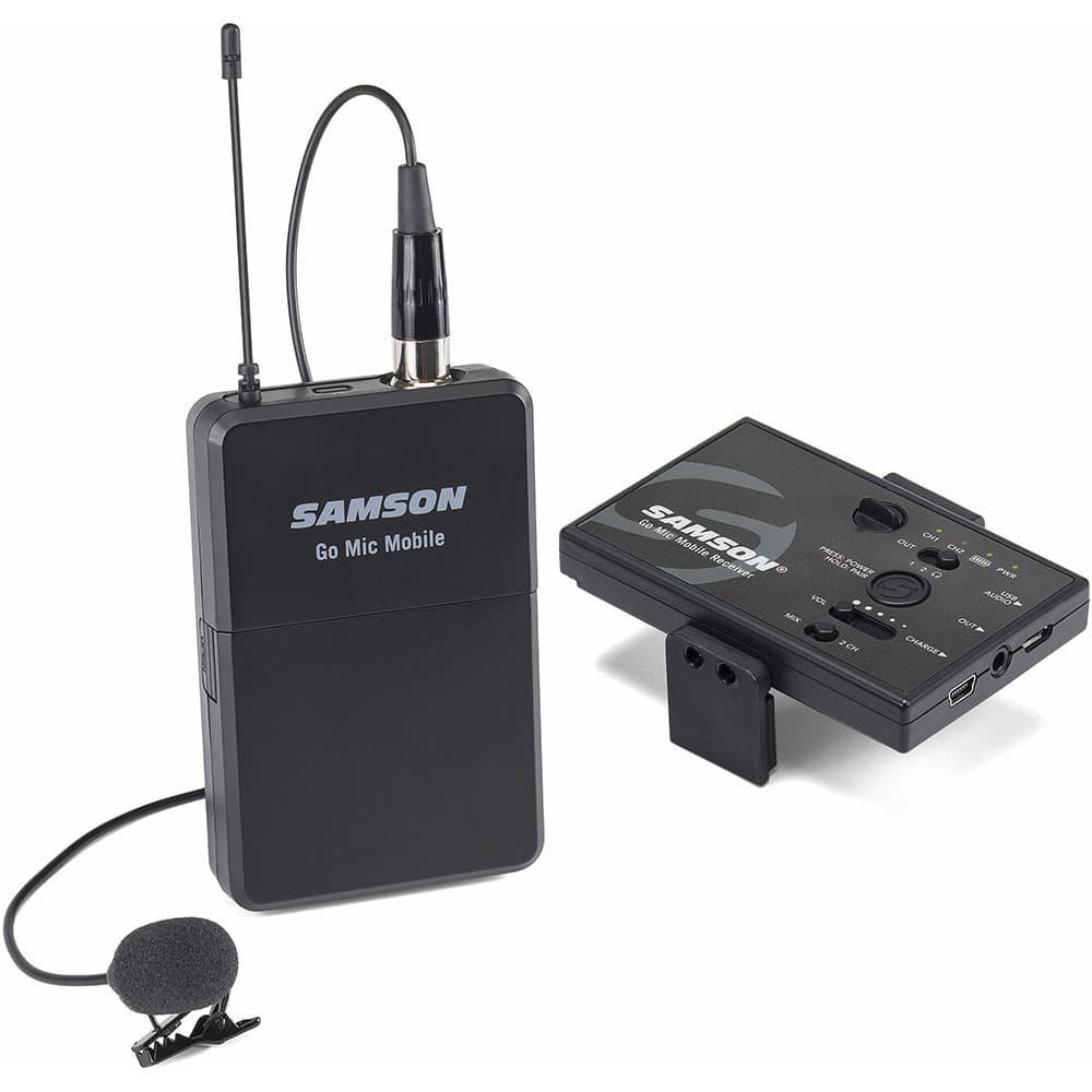 SAMSON GO MIC MOBILE LAVALIER - WIRELESS STEREO SYSTEM