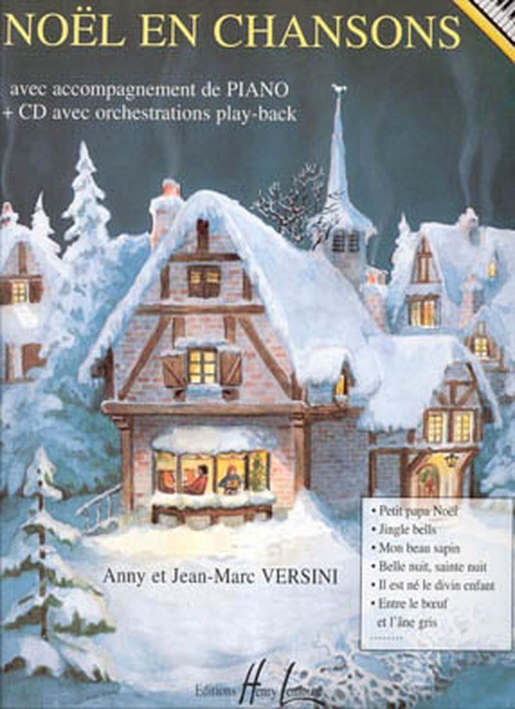 LEMOINE VERSINI JEAN-MARC EN CHANSONS + CD - PIANO
