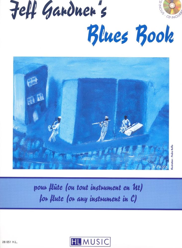 LEMOINE GARDNER JEFF - JEFF GARDNER'S BLUES BOOK + CD - INSTRUMENT EN UT, PIANO