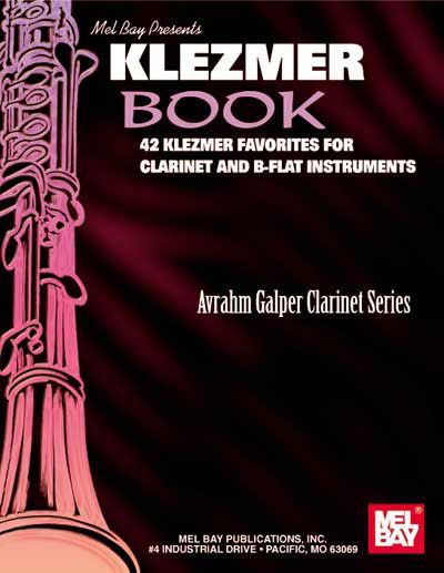 MEL BAY GALPER AVRAHM - KLEZMER BOOK - CLARINET