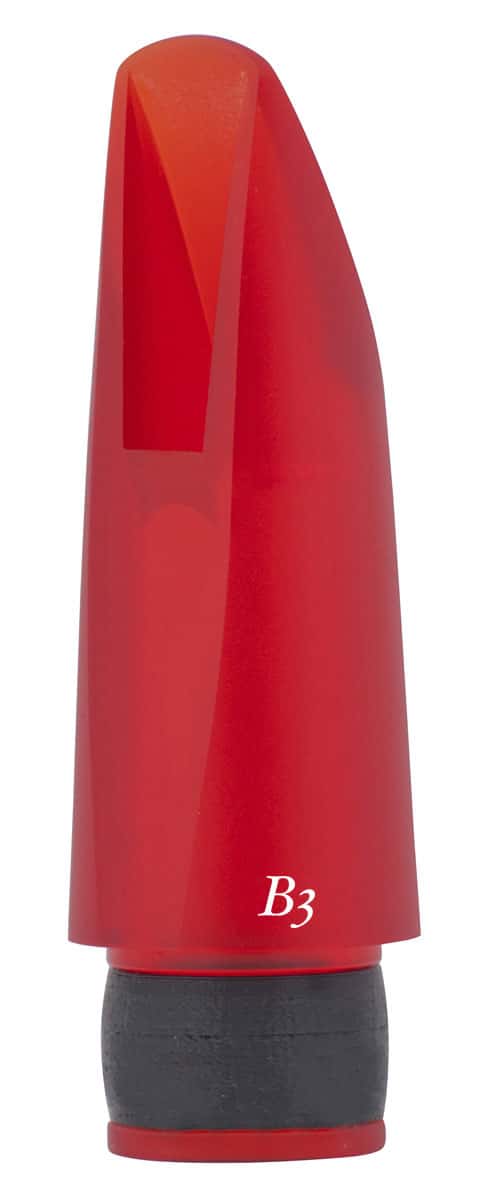 BG FRANCE B3 - MOUTHPIECE FOR BB CLARINET - RED