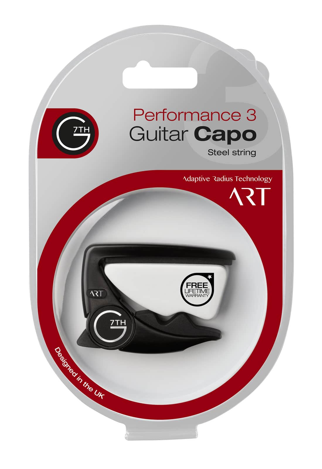 G7TH PERFORMANCE 3 ART 6 STRINGS BLACK