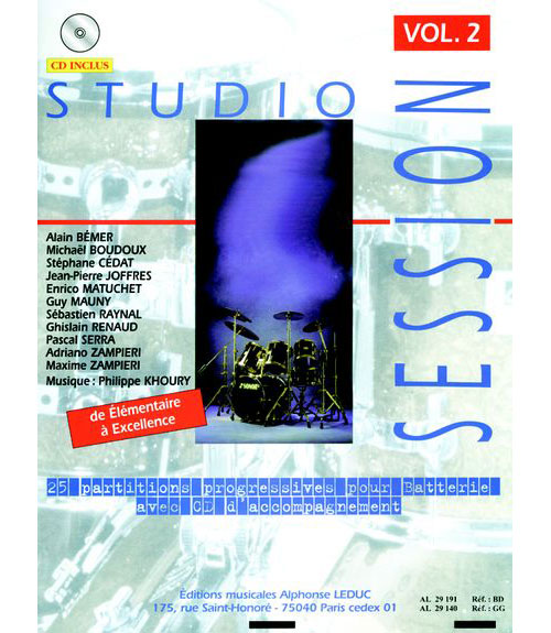 LEDUC DIVERS AUTEURS - STUDIO SESSION 2 + CD 