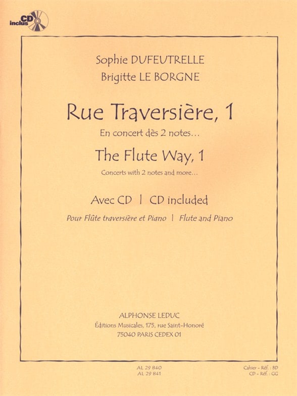 LEDUC DUFEUTRELLE S. & LEBORGNE B. - RUE TRAVERSIERE 1 + CD 