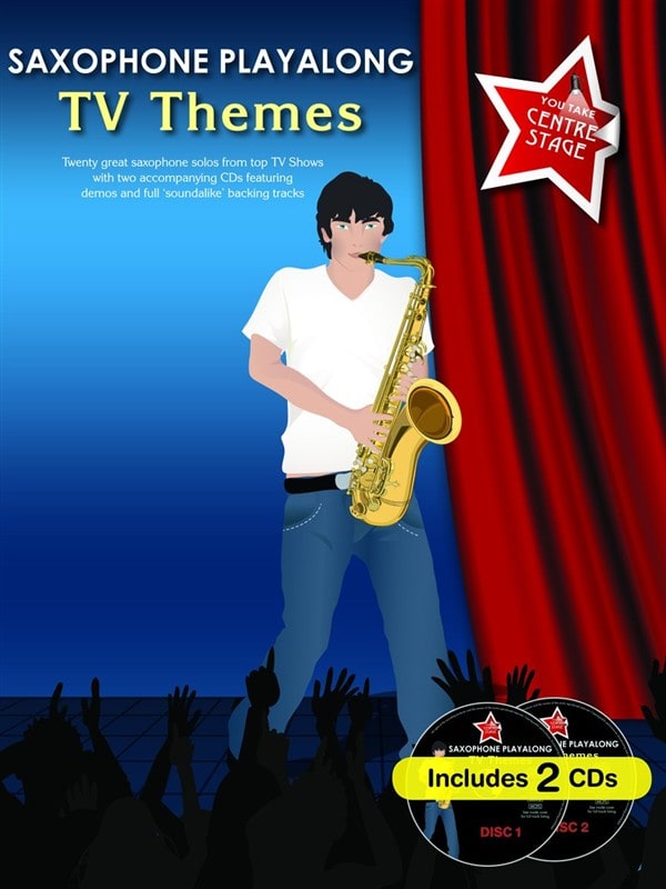 WISE PUBLICATIONS SAXOPHONE PLAYALONG TV THEMES + CD - ALTO SAXOPHONE