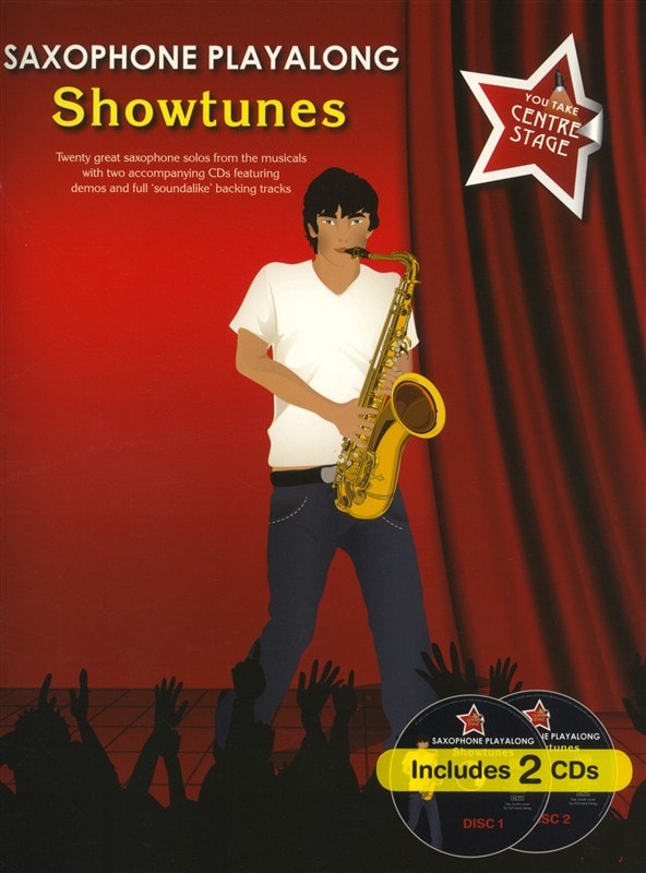 WISE PUBLICATIONS YOU TAKE CENTRE STAGE SAXOPHONE PLAYALONG SHOWTUNES - ALTO SAXOPHONE