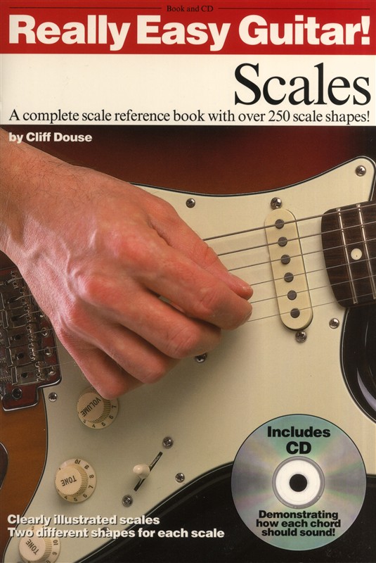 WISE PUBLICATIONS DOUSE CLIFF - REALLY EASY GUITAR SCALES - SCALES - GUITAR