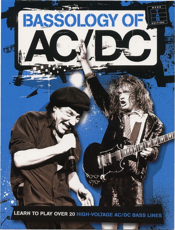 HAL LEONARD BASSOLOGY OF AC/DC - BASS GUITAR TAB