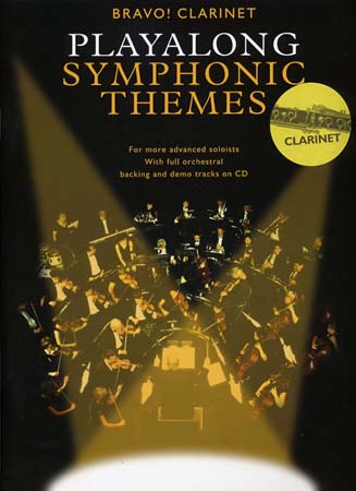 WISE PUBLICATIONS PLAYALONG SYMPHONIC THEMES + CD - CLARINET 