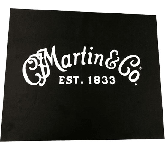 MARTIN & CO PROTECTION MAT 43 X 61 CM, WHITE LOGO