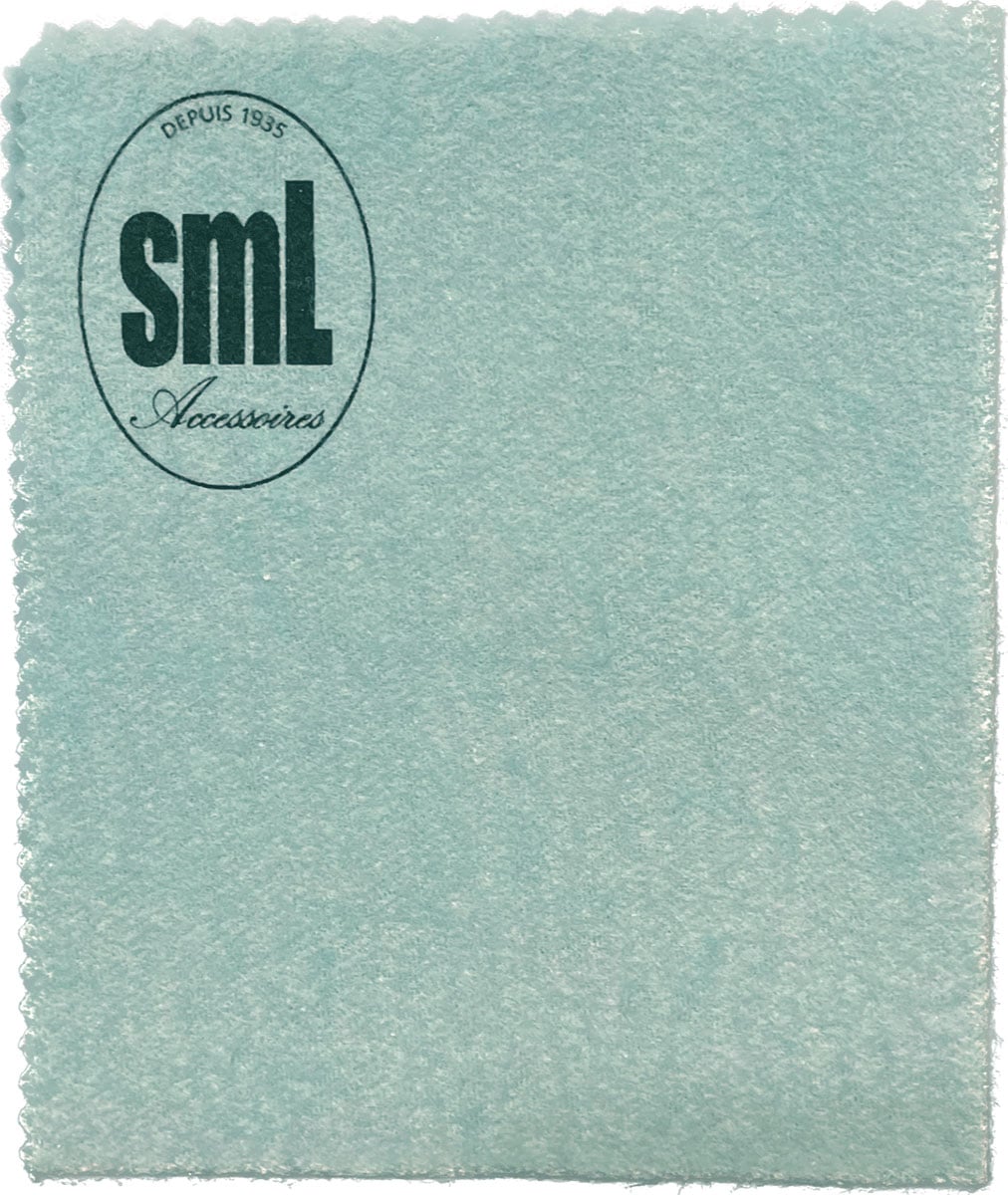 SML PARIS IMPREGNATED CLEANING CLOTH - SOLID SILVER