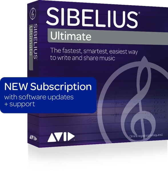 AVID SIBELIUS ULTIMATE 1-YEAR SUBSCRIPTION