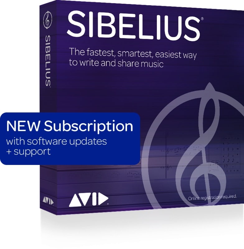 AVID SIBELIUS 1-YEAR SUBSCRIPTION