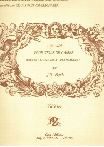 ROBERT MARTIN BACH J.S. - AIRS DE BACH - VIOLE DE GAMBE