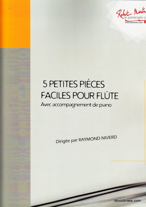 ZURFLUH 5 PETITES PIECES FACILES POUR FLUTE 