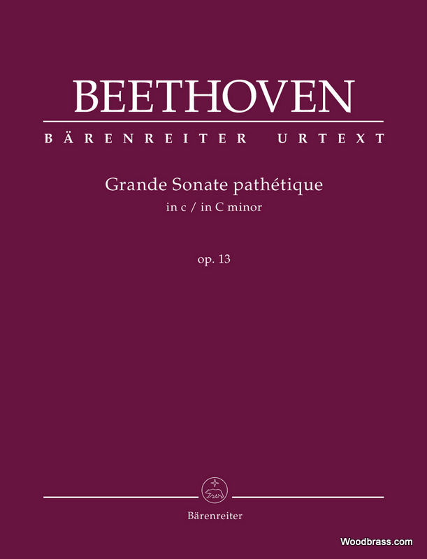 BARENREITER BEETHOVEN L.V. - GRANDE SONATE PATHETIQUE IN C MINOR OP.13 - PIANO