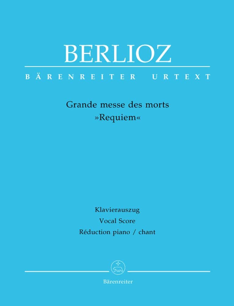 BARENREITER BERLIOZ HECTOR - REQUIEM - PIANO
