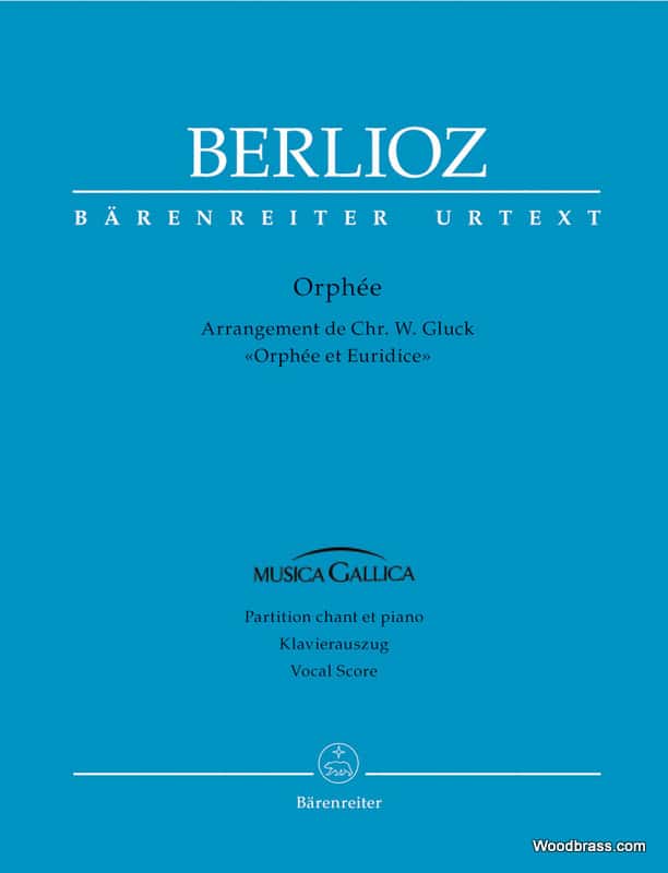 BARENREITER BERLIOZ HECTOR - ORPHEE - VOCAL SCORE