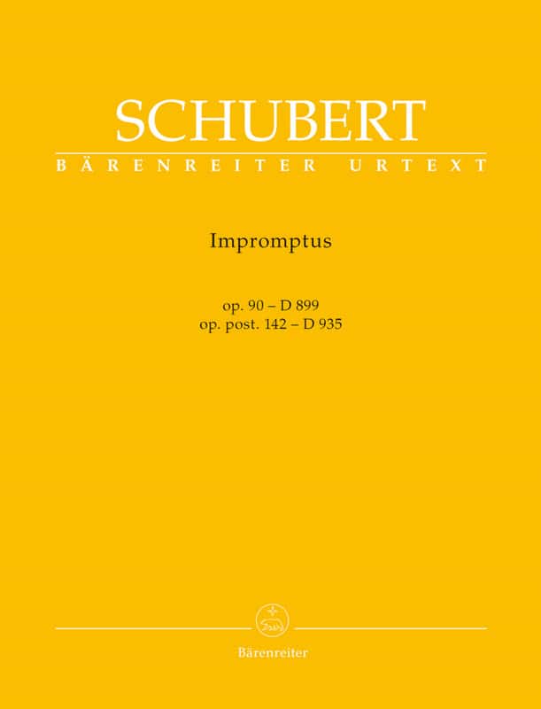 BARENREITER SCHUBERT - IMPROMPTUS OP.90 (D899) & OP.POST.142 (D935)