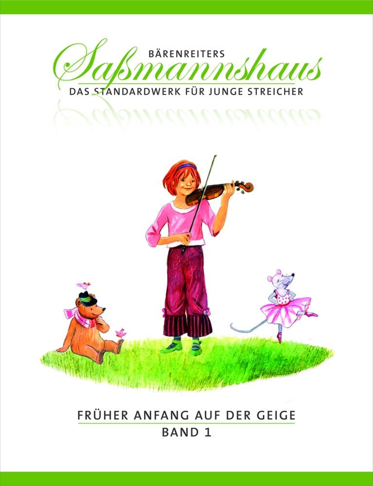 BARENREITER SASSMANNSHAUS, E. & K. - DAS STANDARDWERK FUR JUNGE STREICHER. FRüHER ANFANG AUF DER GEIGE, BAND 1