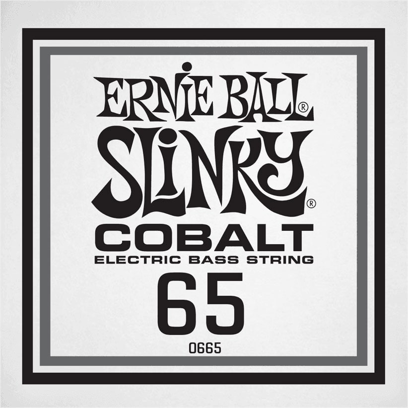 ERNIE BALL .065 COBALT WOUND ELECTRIC BASS STRING SINGLE