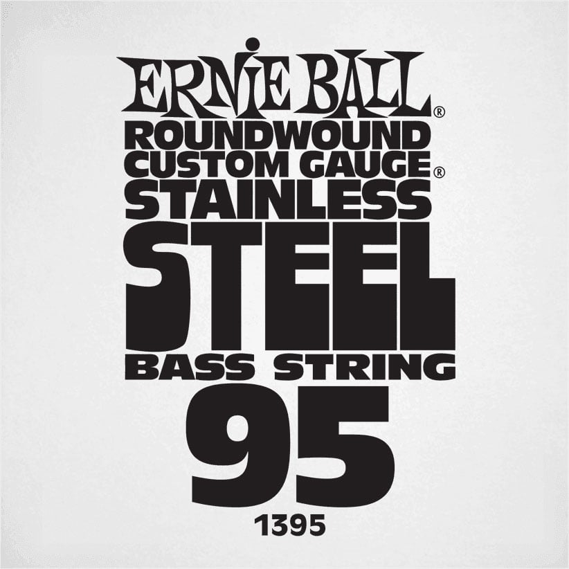 ERNIE BALL .095 STAINLESS STEEL ELECTRIC BASS STRING SINGLE