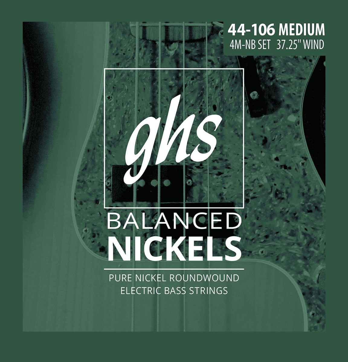 GHS 4M-NB BALANCED NICKEL MEDIUM SET !44-60-80-80-106