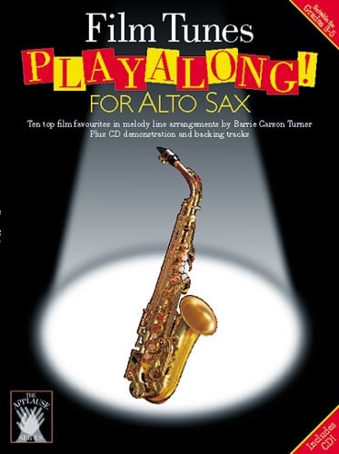 CHESTER MUSIC APPLAUSE FILM TUNES PLAYALONG FOR + CD - ALTO SAXOPHONE