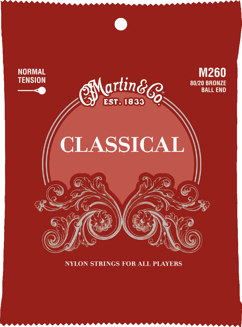 MARTIN & CO CLASSIC STRING SILVER PLATE CLASSIC SET, NORMAL TENSION, BALL
