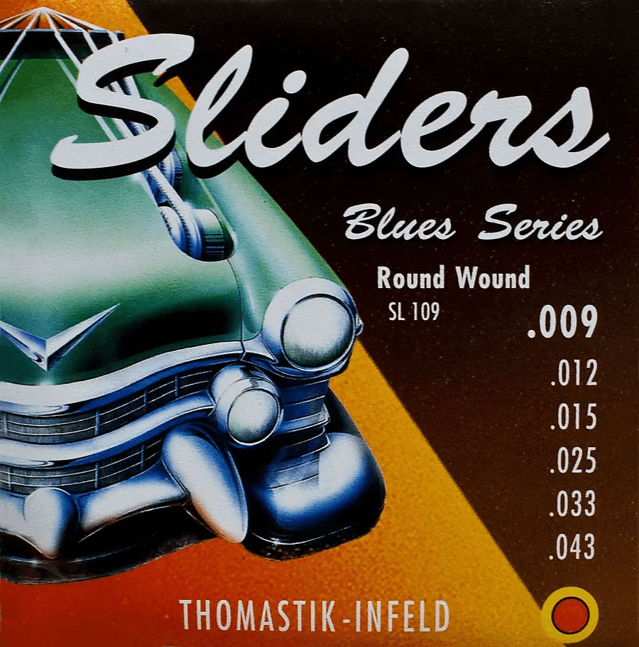 THOMASTIK SL109 SLIDERS BLUES SERIES 9-43