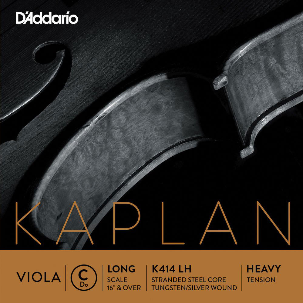 D'ADDARIO AND CO K414LH KAPLAN KAPLAN C STRING ONLY FOR ALTO LONG SCALE HEAVY VOLTAGE RED
