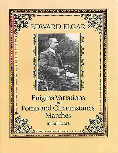 DOVER ELGAR EDWARD - ENIGMA VARIATIONS AND POMP AND CIRCUMSTANCE MARCHES - FULL SCORE - ORCHESTRA
