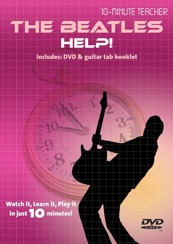 MUSIC SALES 10-MINUTE TEACHER - THE BEATLES - HELP! [DVD] - GUITAR TAB