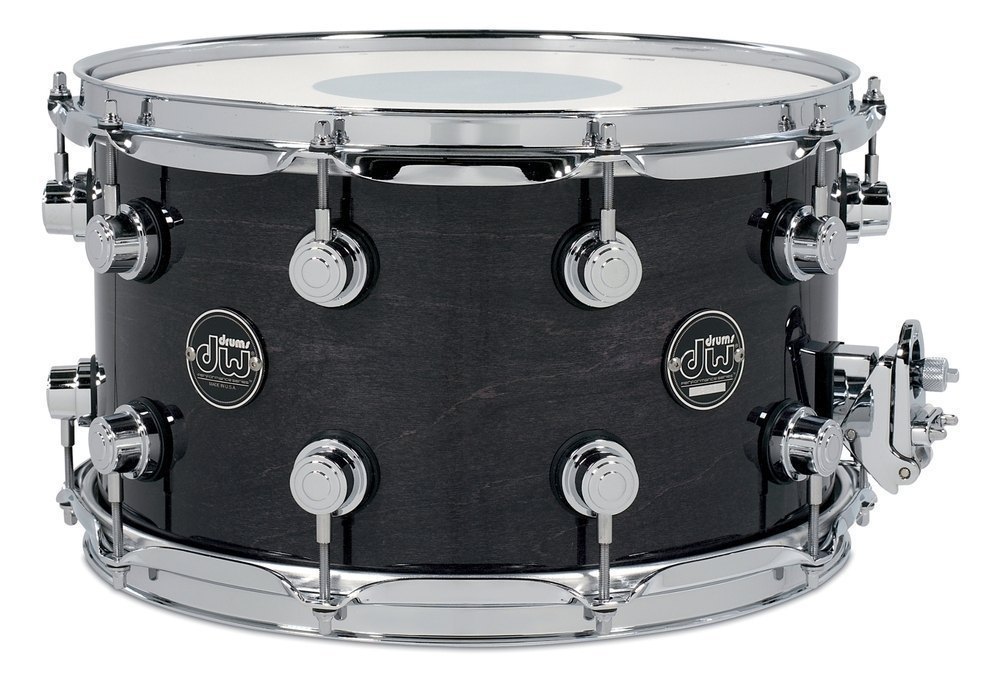 DW DRUM WORKSHOP SNARE DRUM PERFORMANCE LACQUER EBONY STAIN