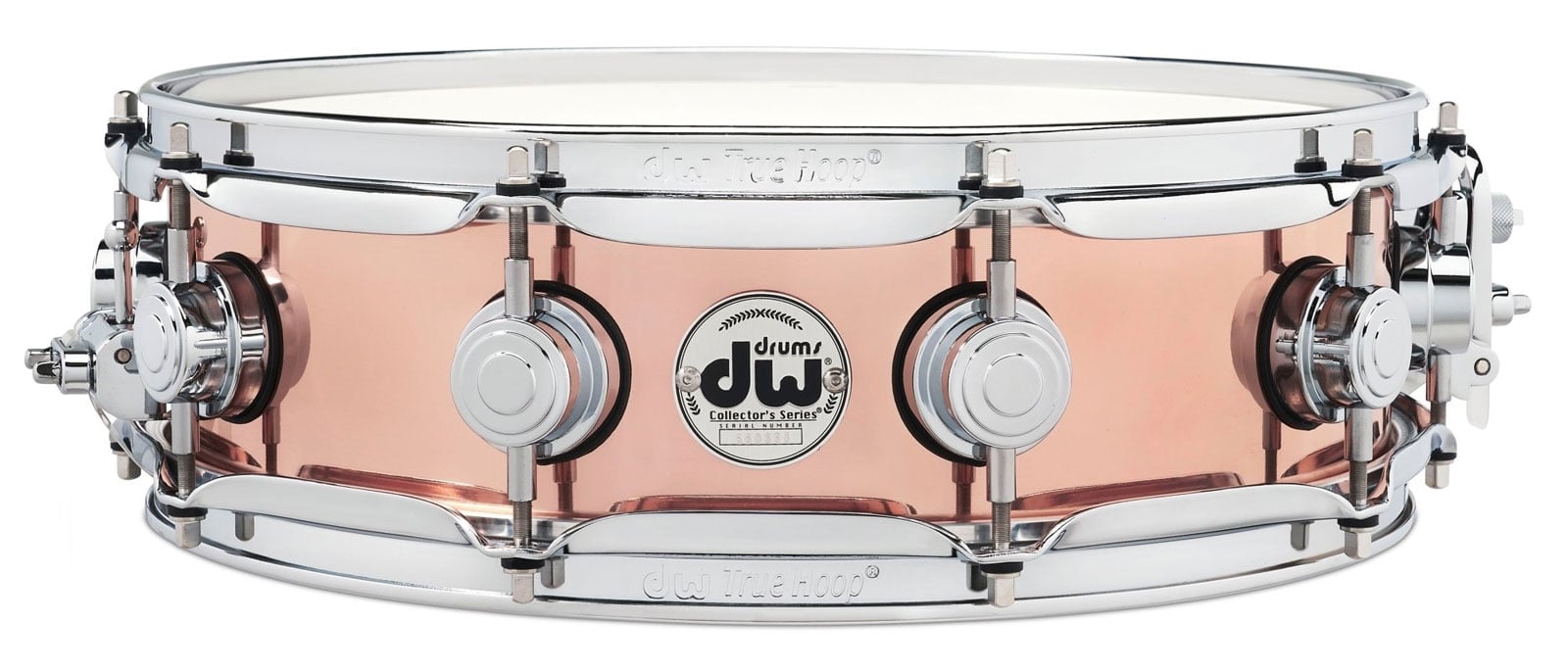 DW DRUM WORKSHOP SNARE DRUM COPPER 14X4