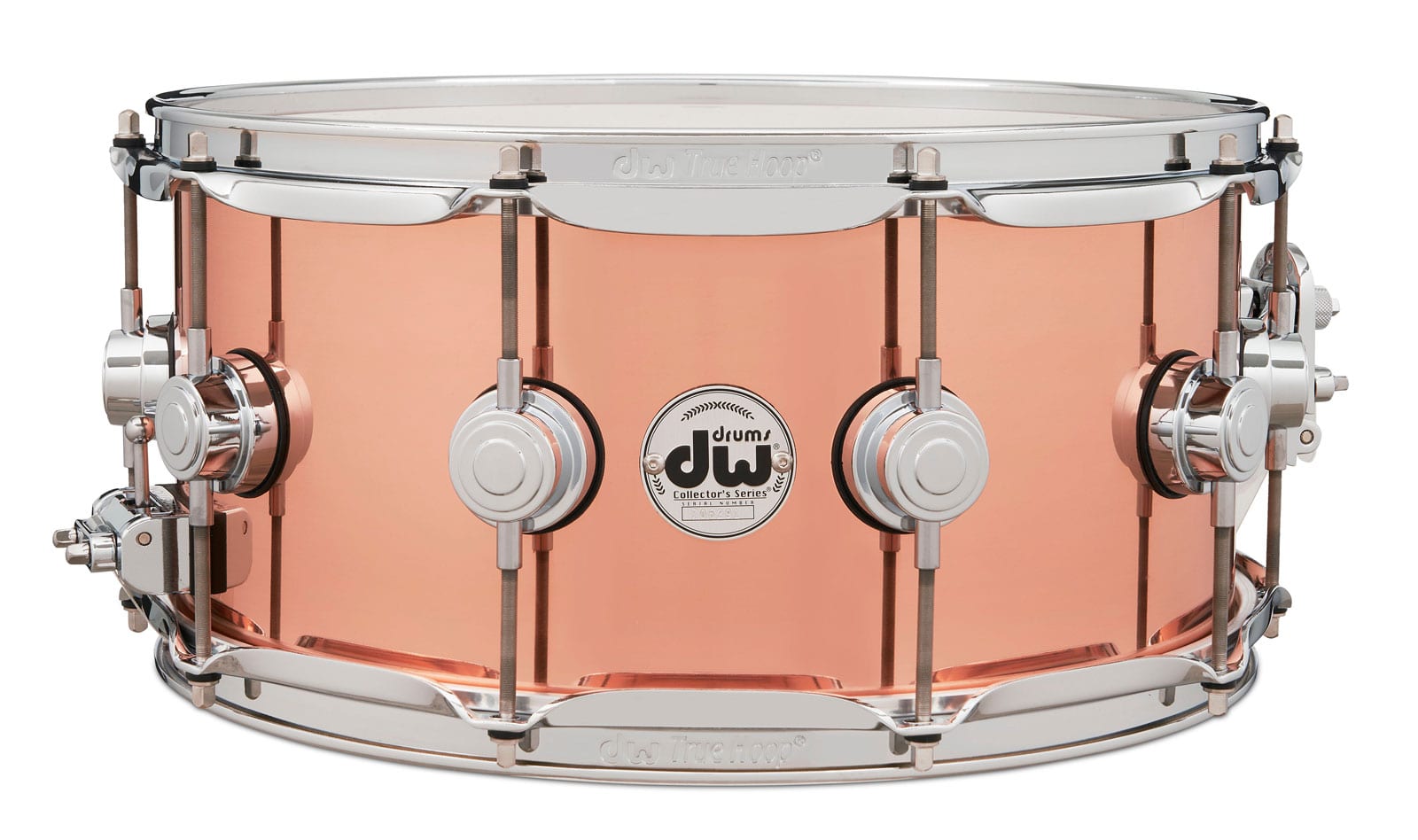 DW DRUM WORKSHOP SNARE DRUM COPPER 14X6,5