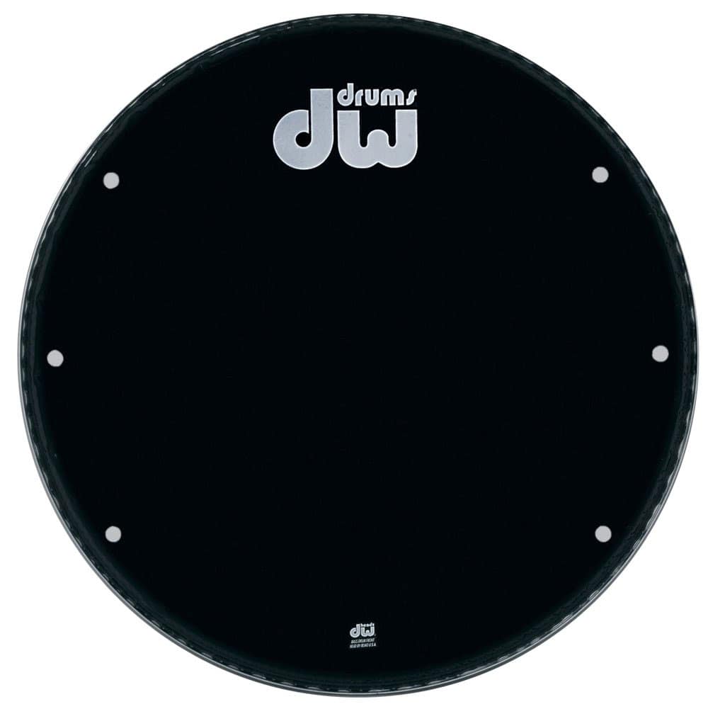 DW DRUM WORKSHOP BASS DRUM VEL EBONY 18