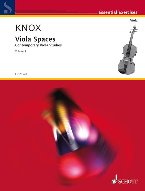 SCHOTT KNOX GARTH - VIOLA SPACES VOL.1 - ALTO