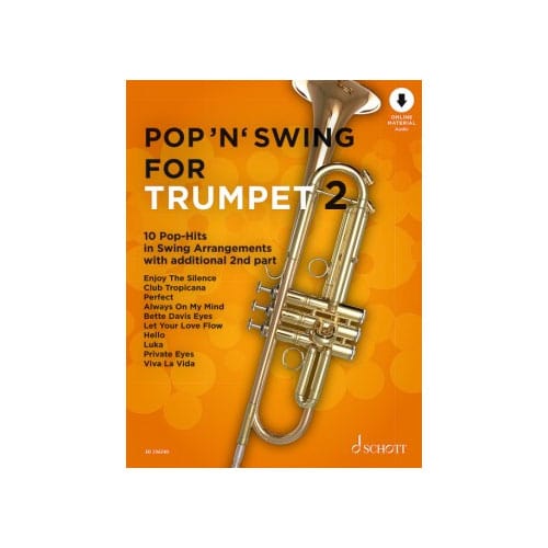 SCHOTT BYE UWE - POP'N' SWING FOR TRUMPET