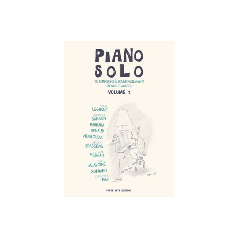 CAPTE NOTE PIANO SOLO VOL.1