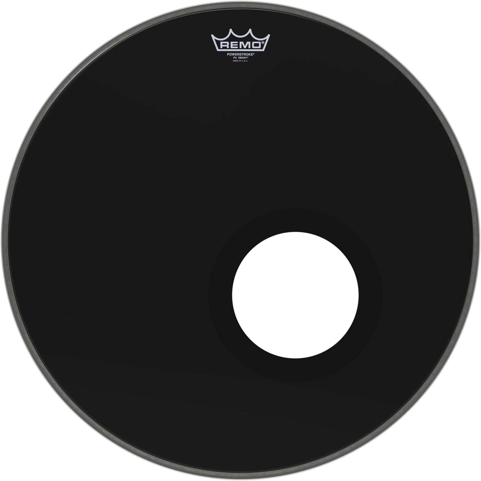 REMO P3-1020-ES-DM - POWERSTROKE 3 20 RESONANT - EBONY 