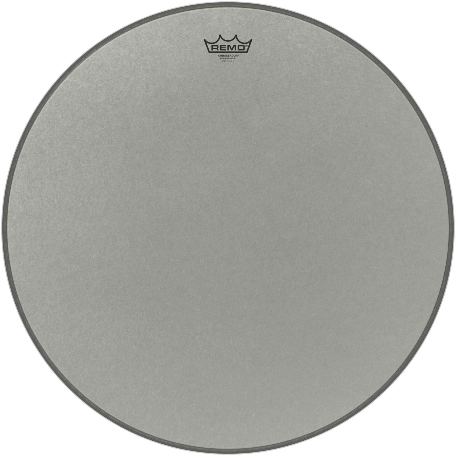 REMO RA-1024-SS BASS DRUM HEAD RENAISSANCE AMBASSADOR 24''