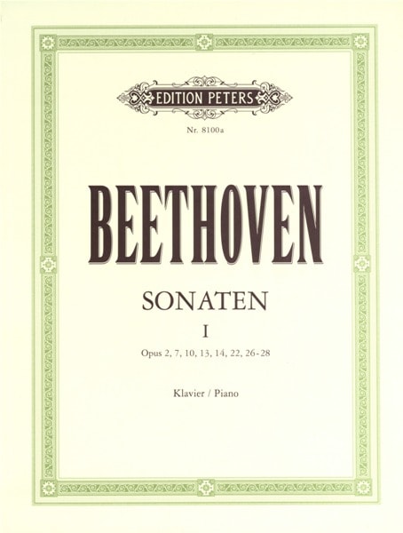 EDITION PETERS BEETHOVEN LUDWIG VAN - SONATAS VOL.1 - PIANO