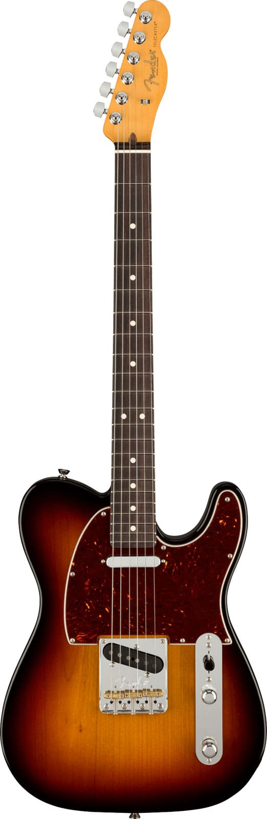 FENDER AMERICAN PROFESSIONAL II TELECASTER RW, 3-COLOR SUNBURST