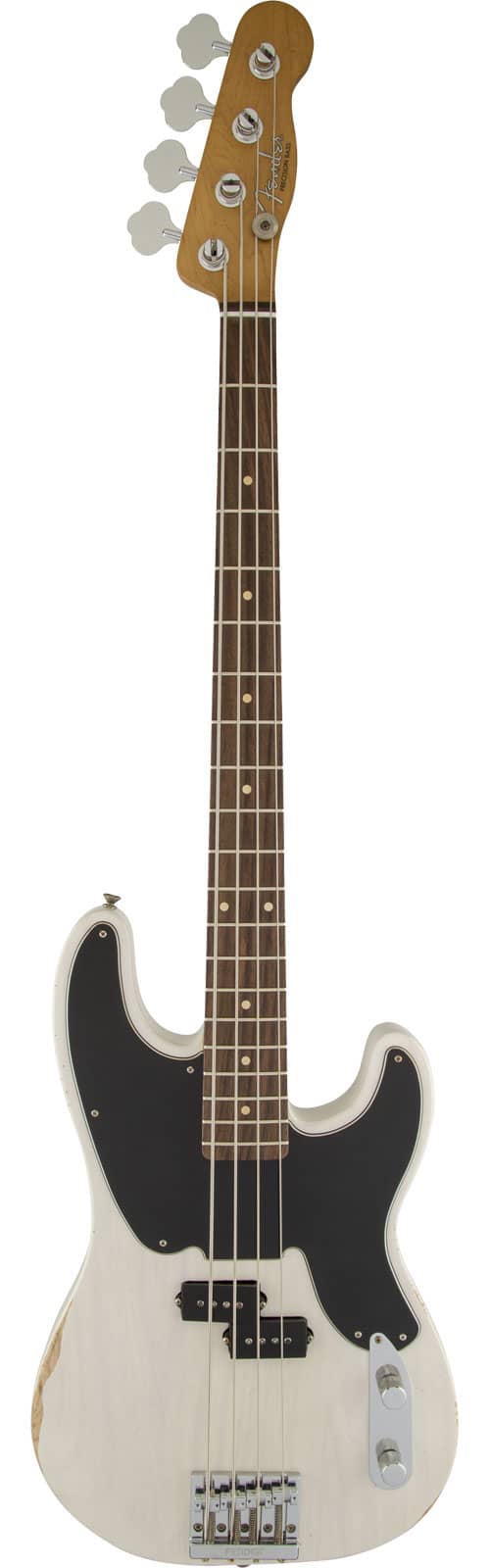 FENDER MIKE DIRNT ROAD WORN PRECISION BASS RW, WHITE BLONDE