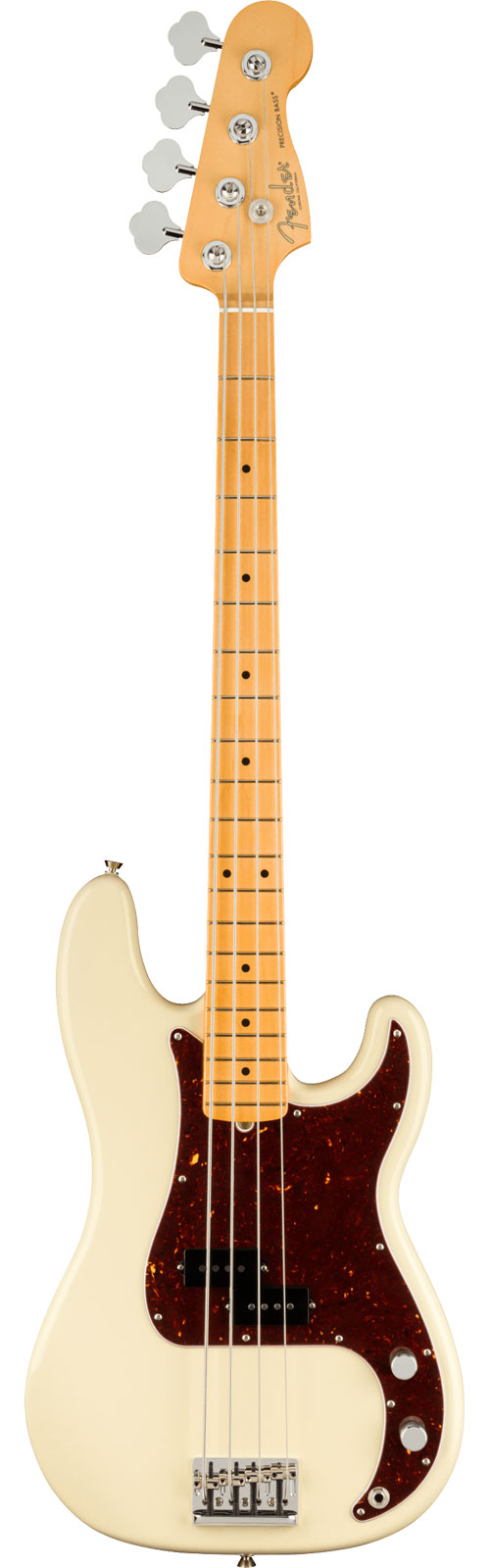 FENDER AMERICAN PROFESSIONAL II PRECISION BASS MN, OLYMPIC WHITE