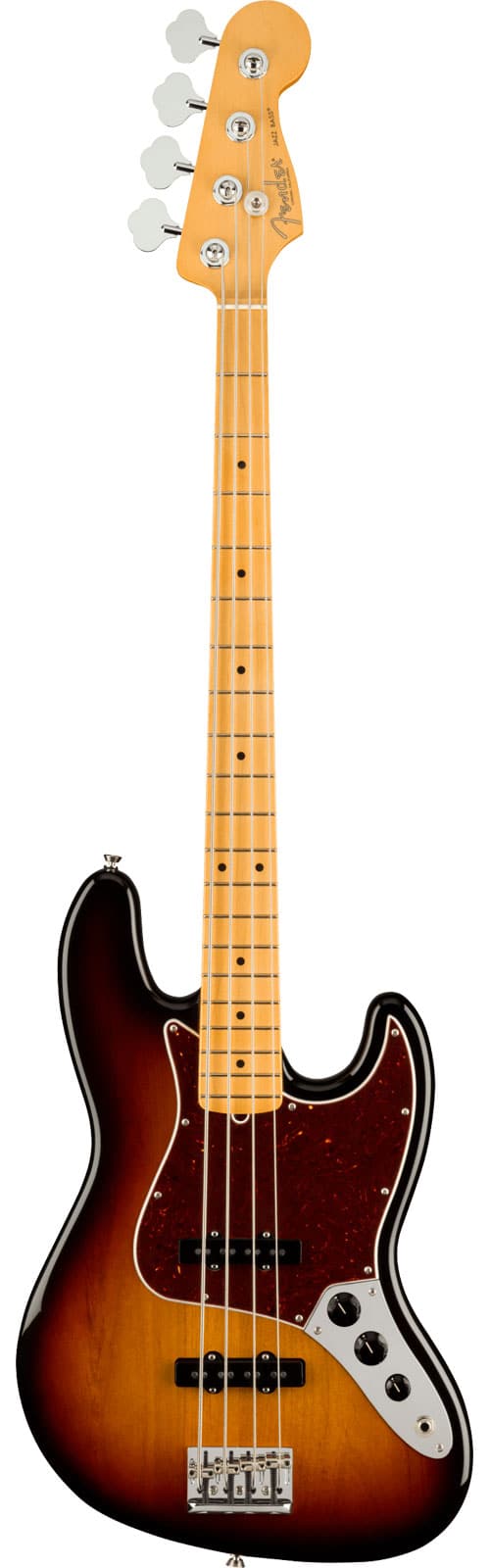 FENDER AMERICAN PROFESSIONAL II JAZZ BASS MN, 3-COLOR SUNBURST